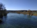 Le Doubs à Avanne-Aveney